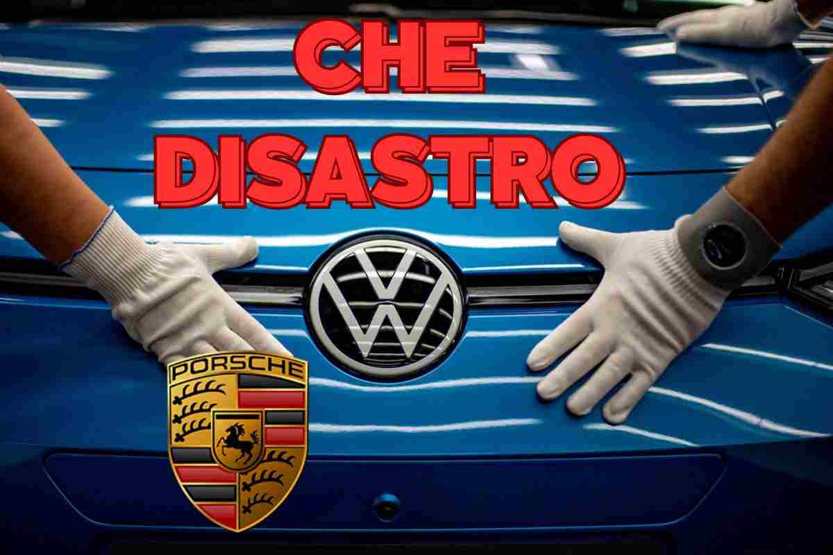 disastro volkswagen porsche