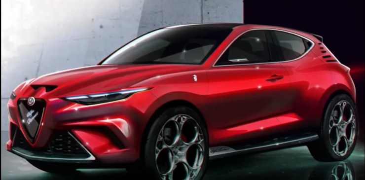 Alfa Romeo B-SUV 204 grafica novità