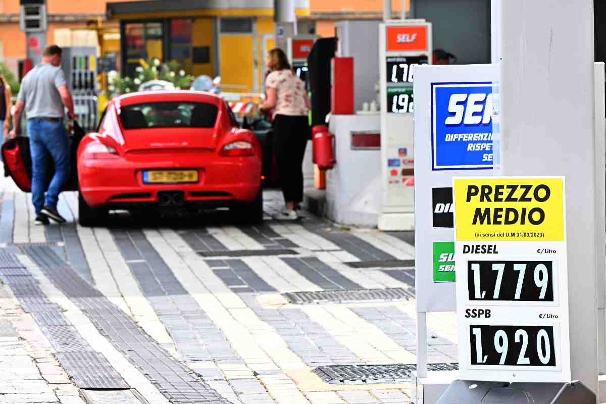Prezzo Benzina eliminazione cartello costo medio