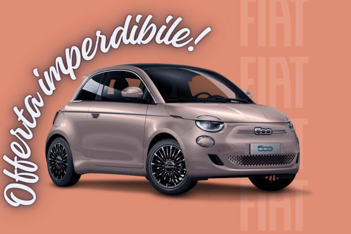 fiat 500 e offerta