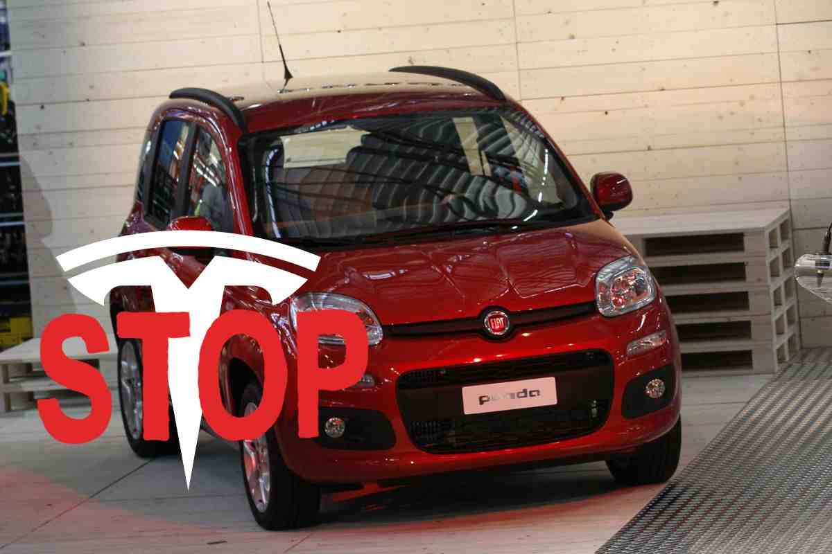 FIAT Panda Elettra Tesla elettrica