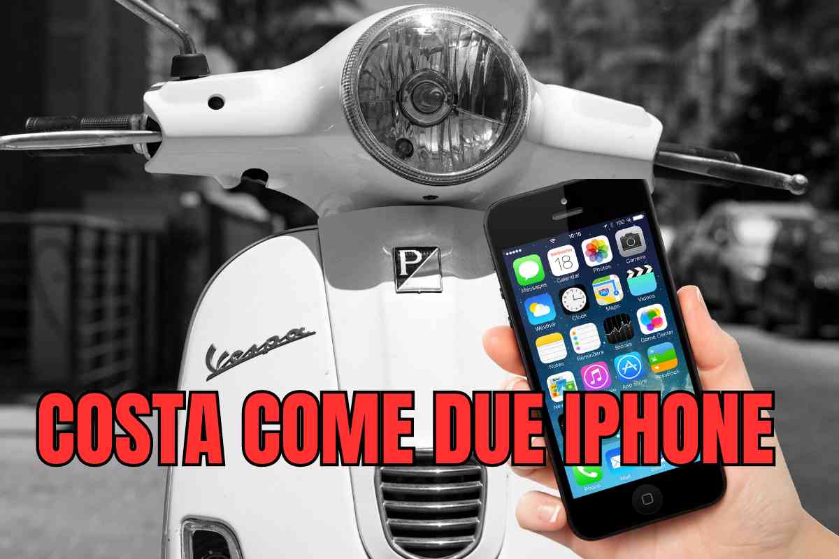 vespa costo iphone