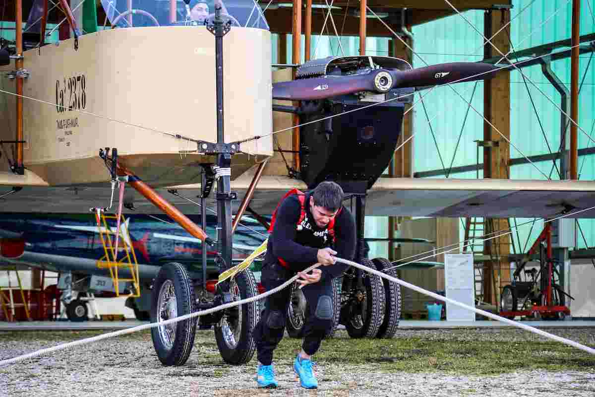 alex camera impresa bombardiere caproni di gabriele d'annunzio