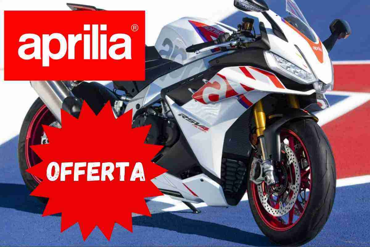 Aprilia occasione moto sconti Tuono V4 RSV4