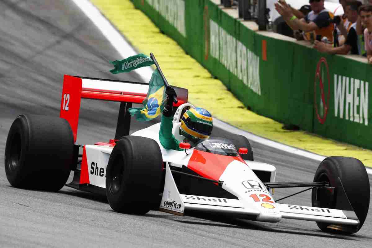 Ayrton Senna idolo del Brasile