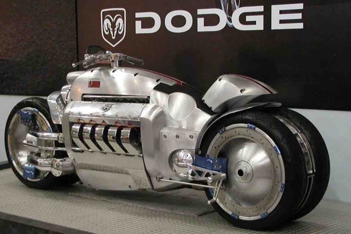 Dodge Tomahawk moto più veloce al mondo