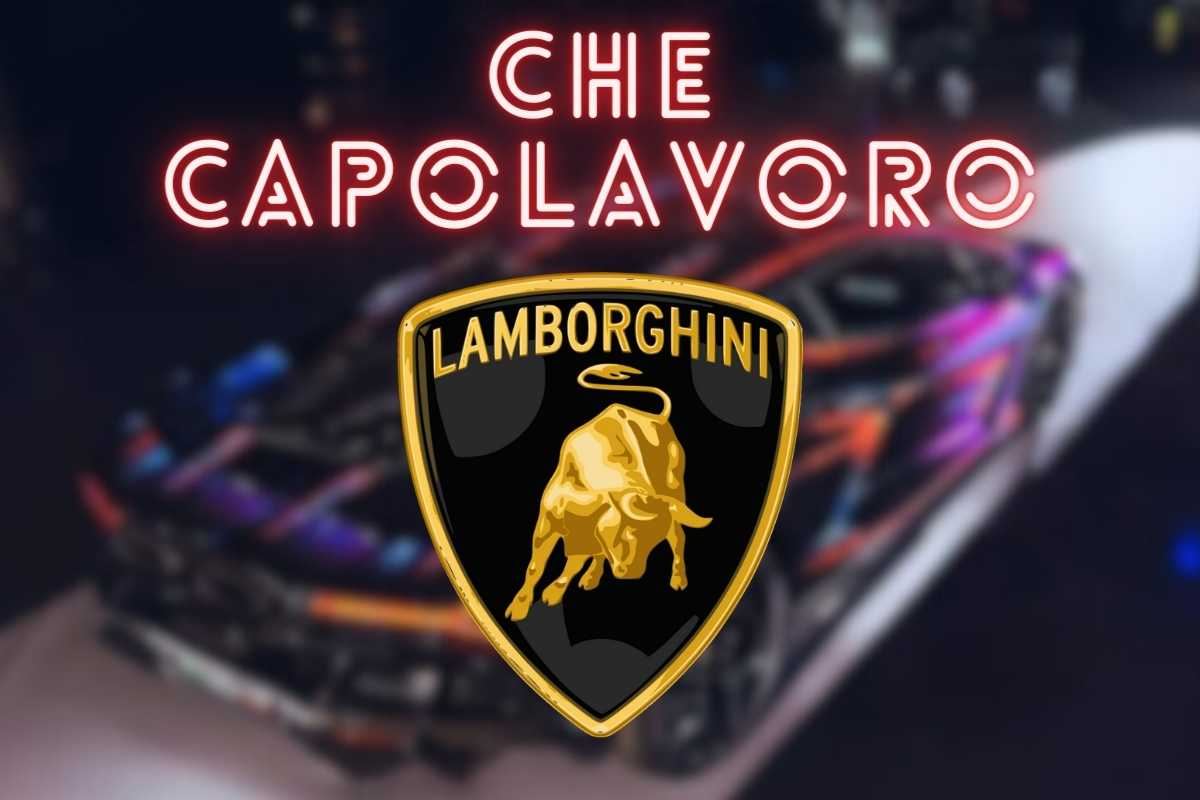 Lamborghini revuelto opera d'arte