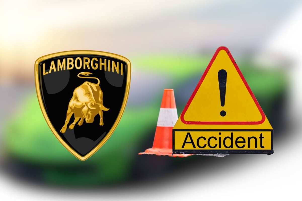 Lamborghini incidente folle