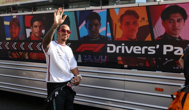 Lewis Hamilton in Red Bull