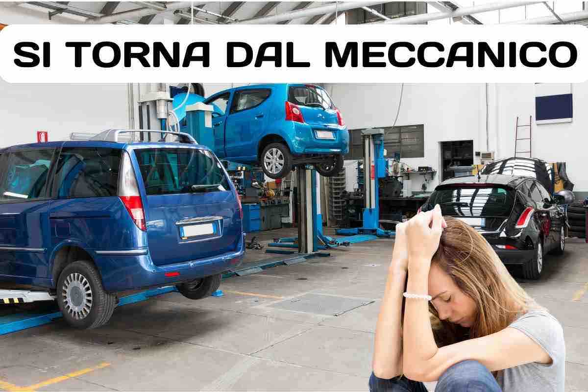 Meccanico richiamo auto