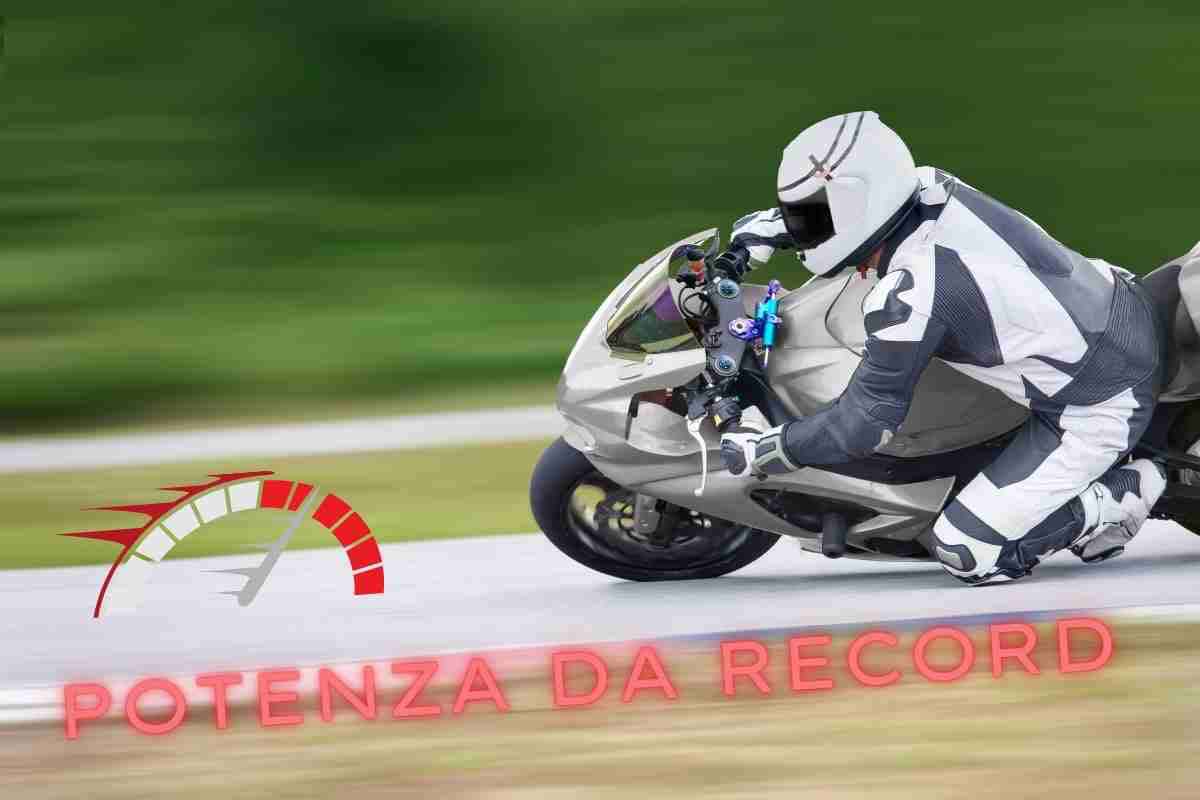 Motocicletta sportiva da record