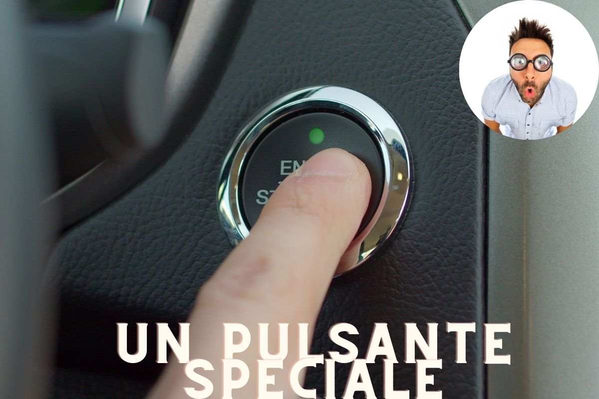 Segreti auto pulsante sotto al sedile