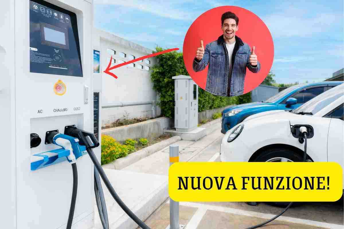 colonnine ricarica elettrica nuova funzione