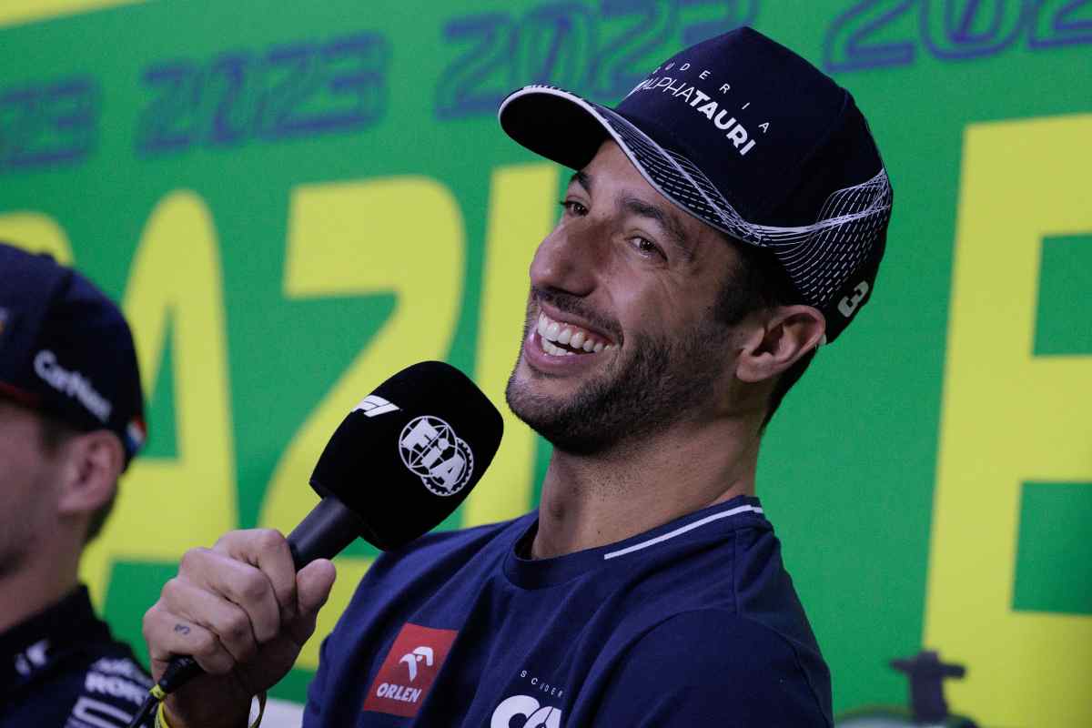 ricciardo al posto di perez