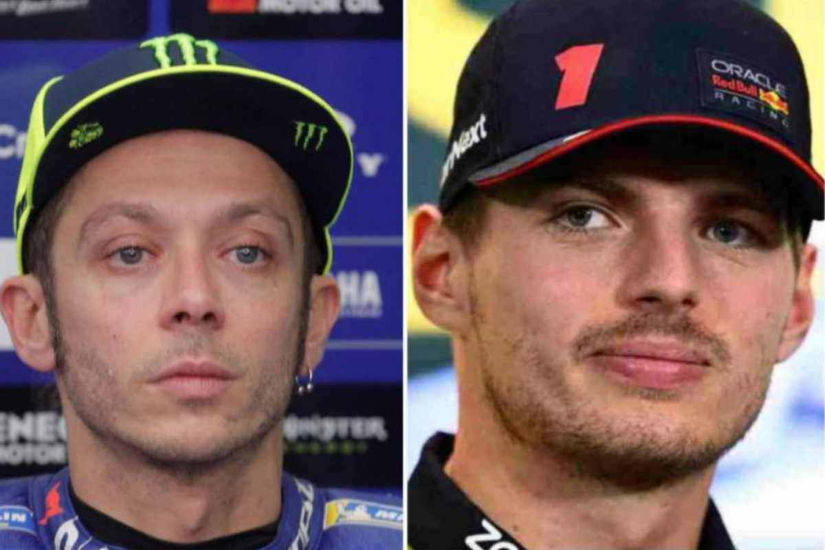 Valentino Rossi e Max Verstappen idea Le Mans