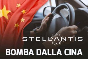 Bomba dalla Cina per Stellantis