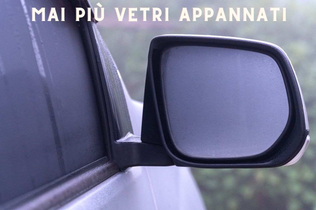 Vetri appannati rimedio trucco