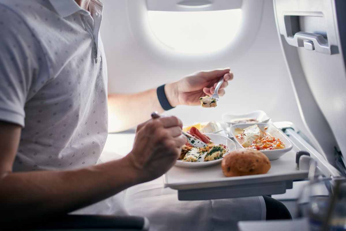 cibo in aereo insapore