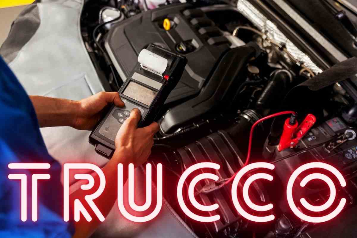 Trucco batteria auto sempre carica