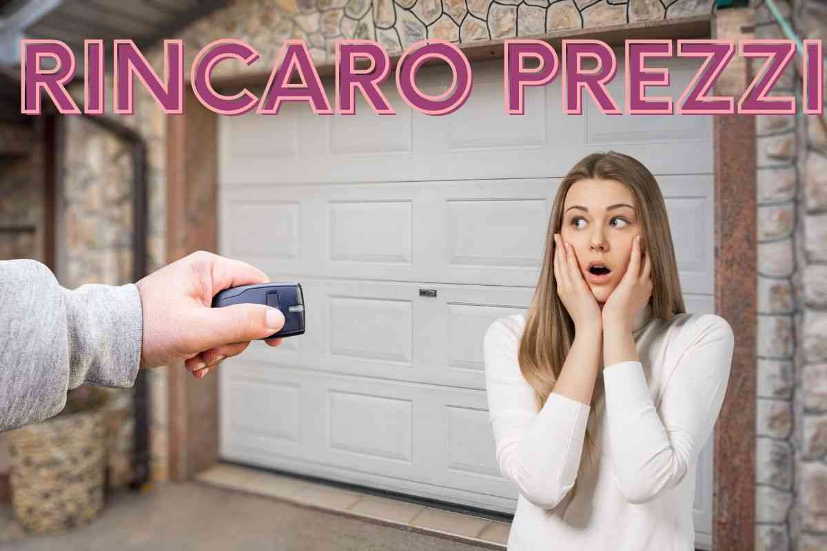 Box auto immobiliare aumento prezzi