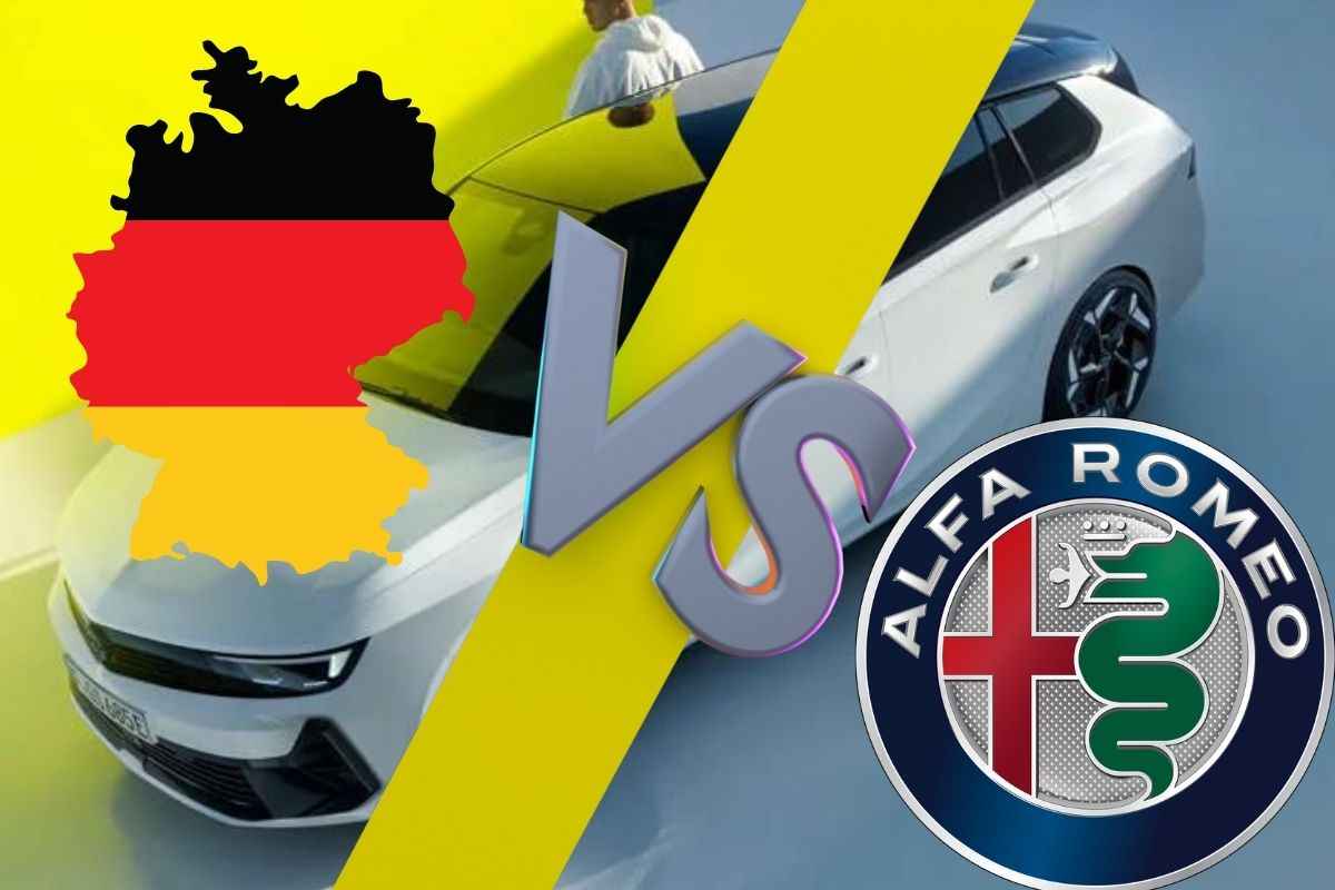 Alfa Romeo Opel Astra rivale Germania auto elettrica