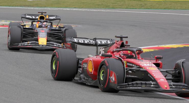 Leclerc Verstappen Show F1 Mondiale tifosi