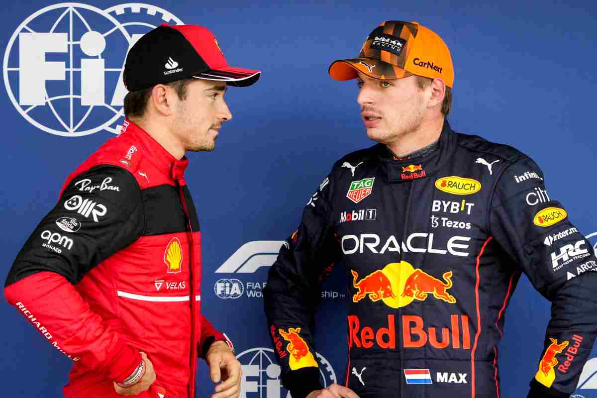 Leclerc Verstappen Show F1 Mondiale tifosi