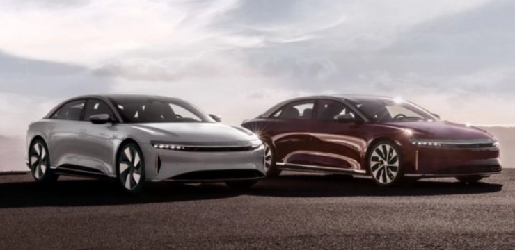 Lucid Air auto Stati Uniti berlina costo