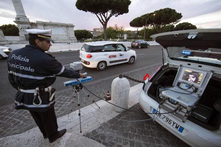 Autovelox nuove postazioni Natale Roma