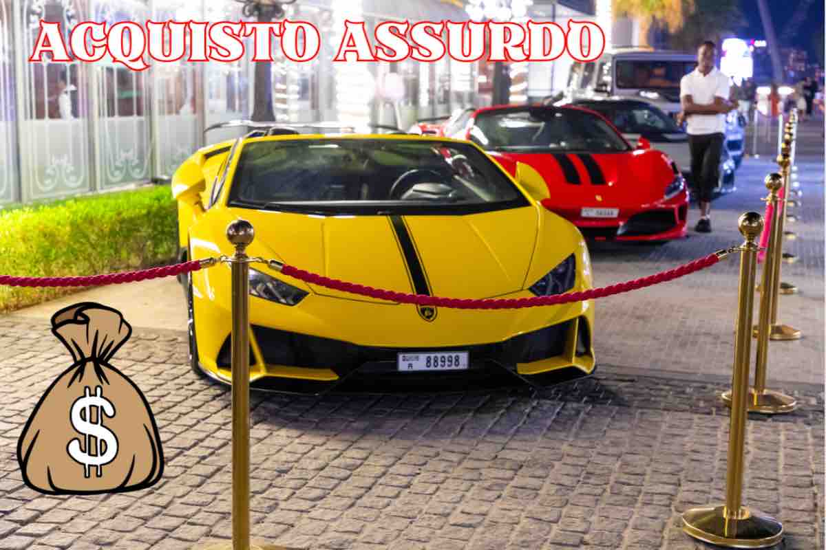 Acquistare una Lamborghini a 650 Euro