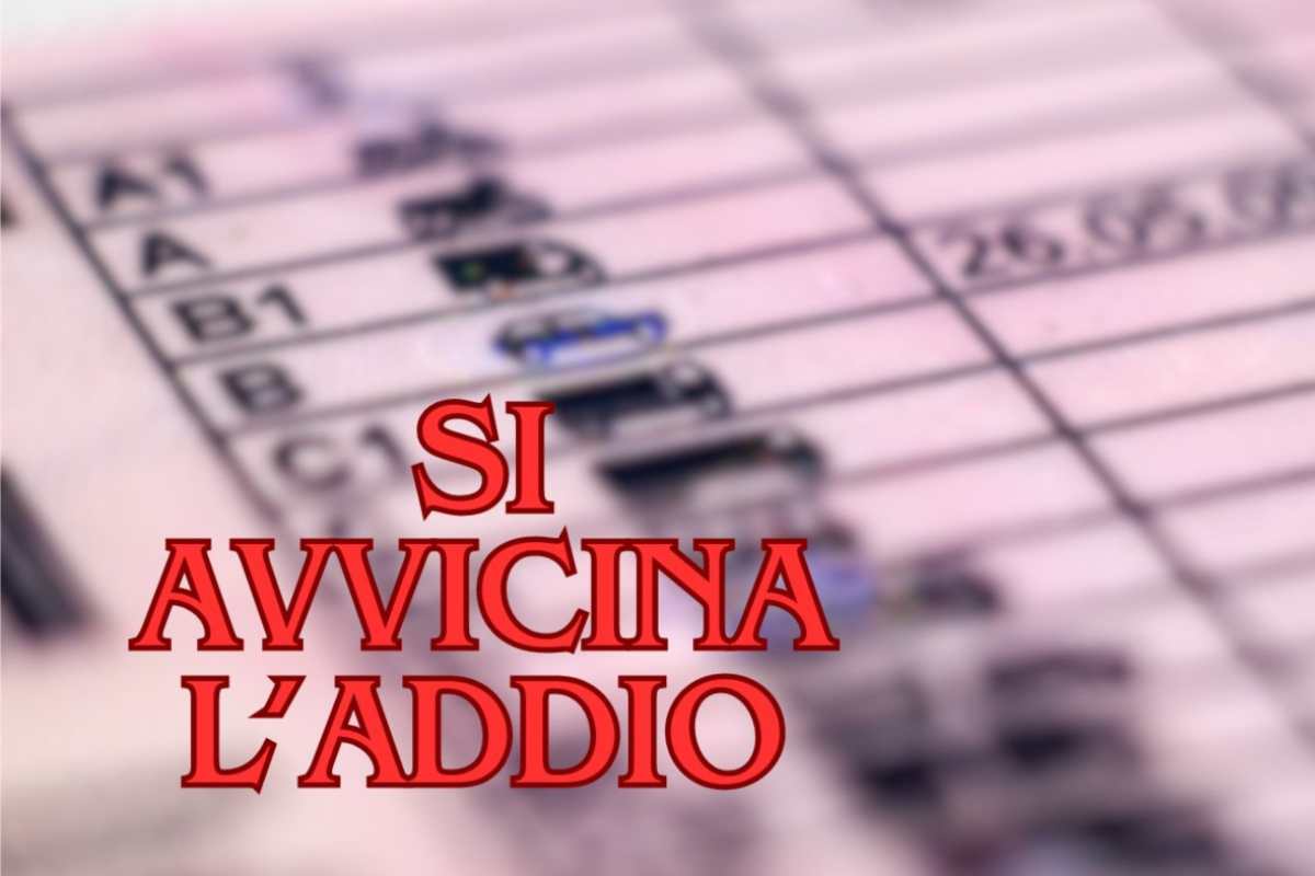 Addio patente cartacea, quando succederà