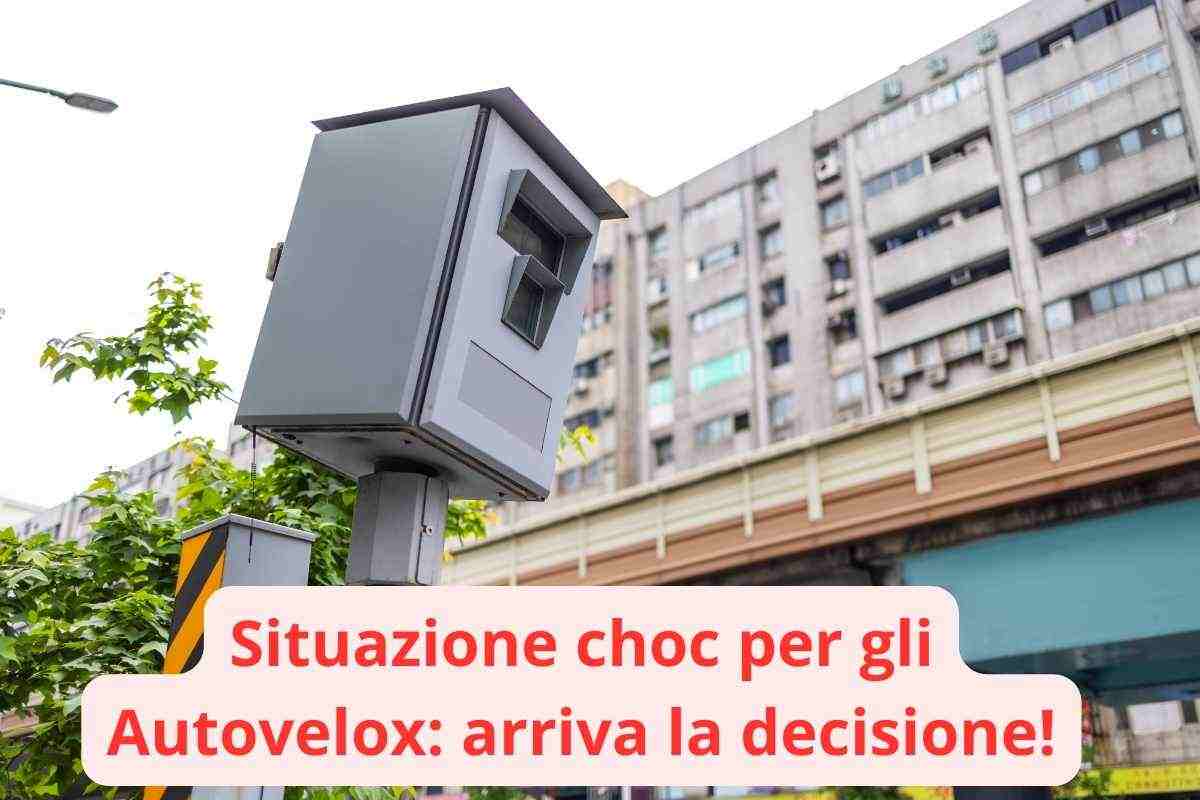 Autovelox in Italia: presa una decisione
