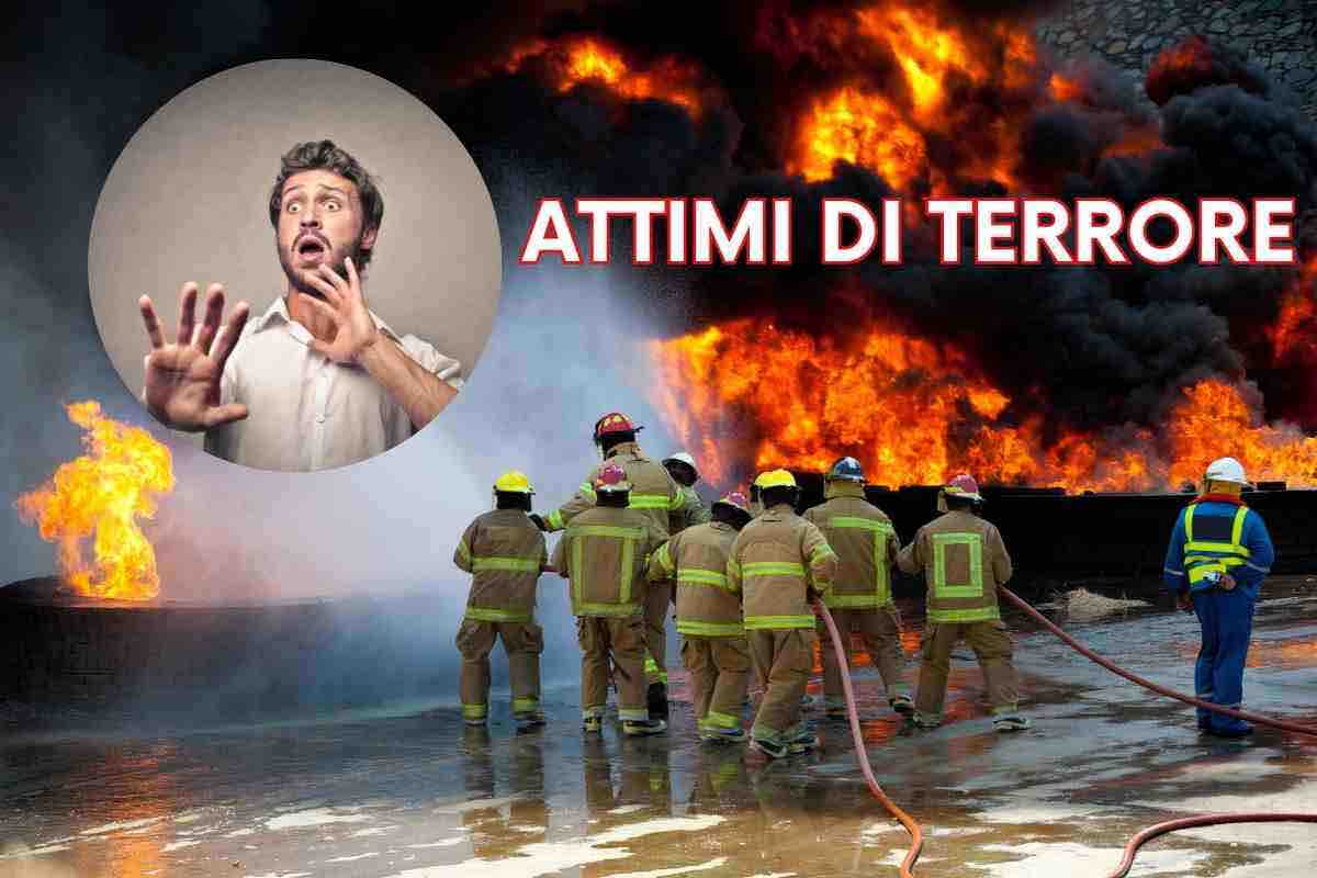 Terrore incendio Stellantis