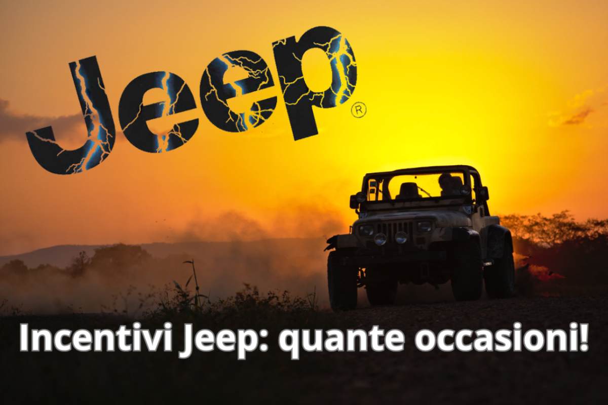 Incentivi Jeep nei concessionari