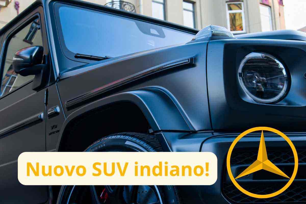 Nuovo SUV indiano come il Mercedes Classe G