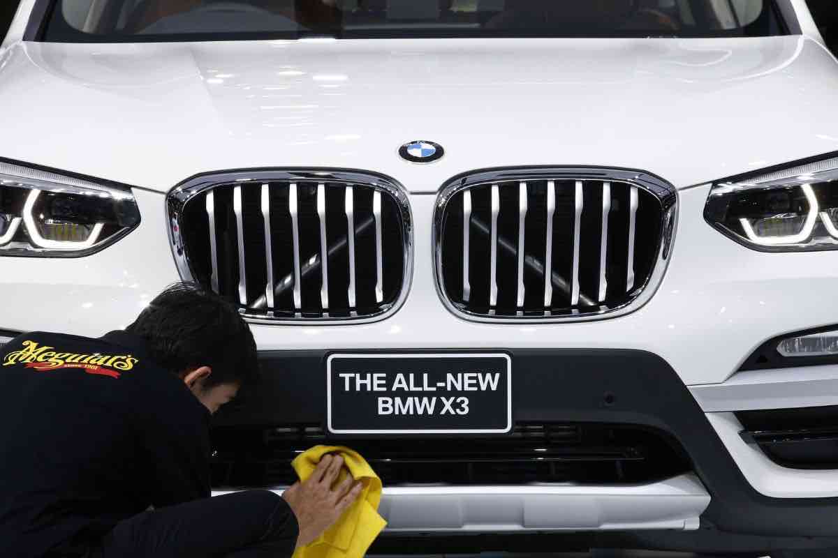 La BMW X3 nel centro delle accuse 