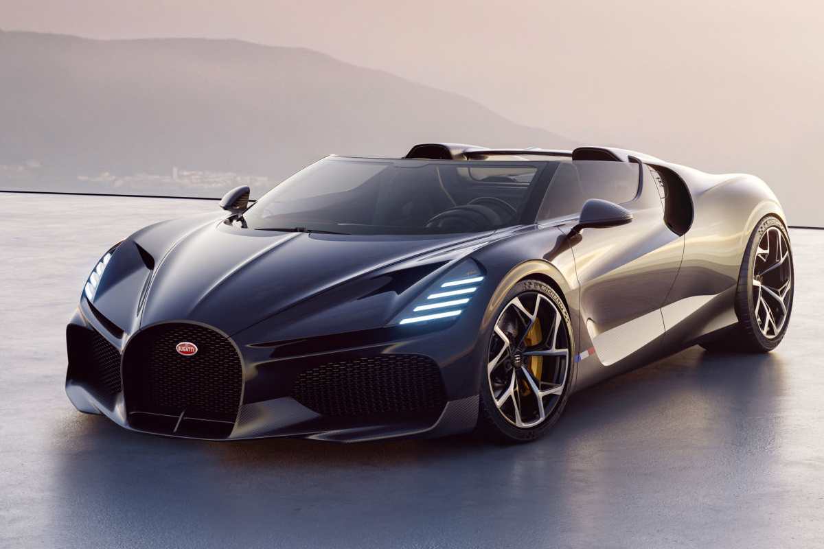 nuova hypercar bugatti w16 mistral