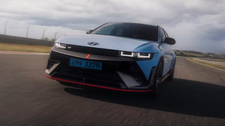 Hyundai Ioniq 5 N Lamborghini Nurburgring record promozione