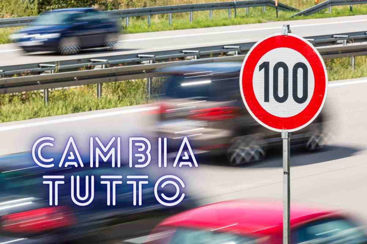 Stravolto il Codice della Strada, scende il limite di velocità in autostrada: la nuova norma