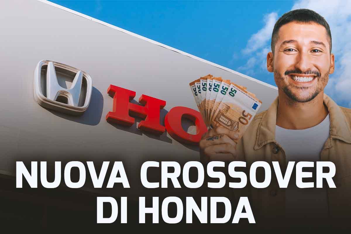 nuova moto crossover honda