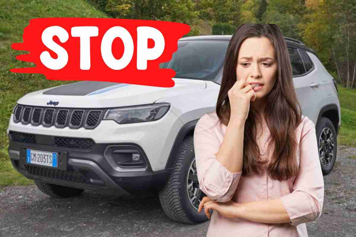 Stop SUV produzione Jeep Compass Renegade FIAT 500X