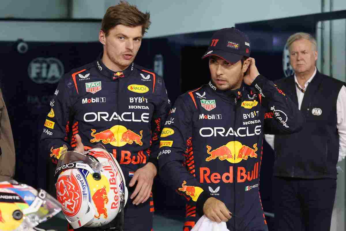 Verstappen Perez Red Bull 2024 compagno squadra Norris