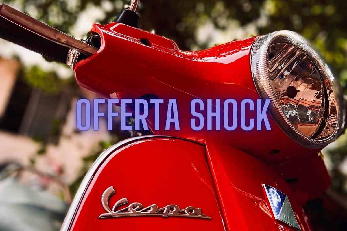 Vespa Piaggio a 1000 euro, l'offerta manda in tilt il sito: boom totale