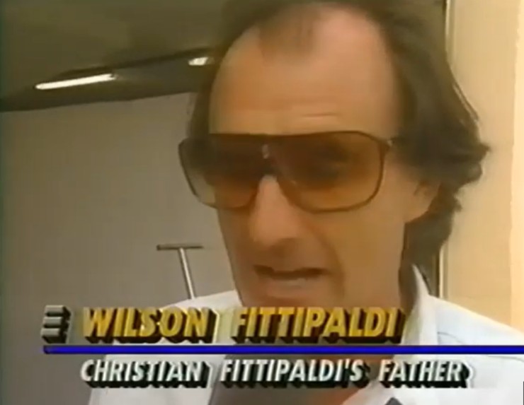 Wilson Fittipaldi Formula 1 ricovero ospedale