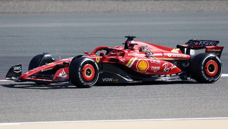 Charles Leclerc parla dei test