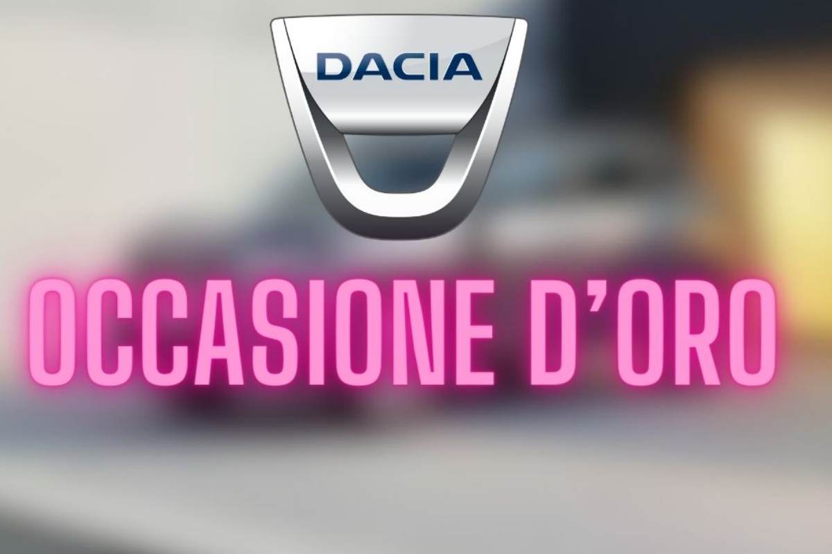 Dacia prezzo eccezionale