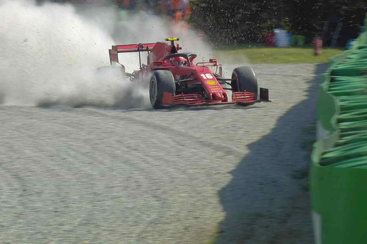 Leclerc fa preoccupare tutti i tifosi della Ferrari