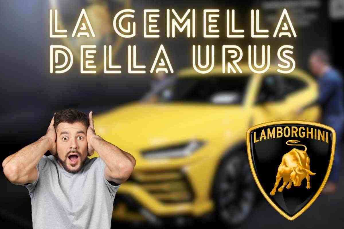 E' identica alla Lamborghini Urus