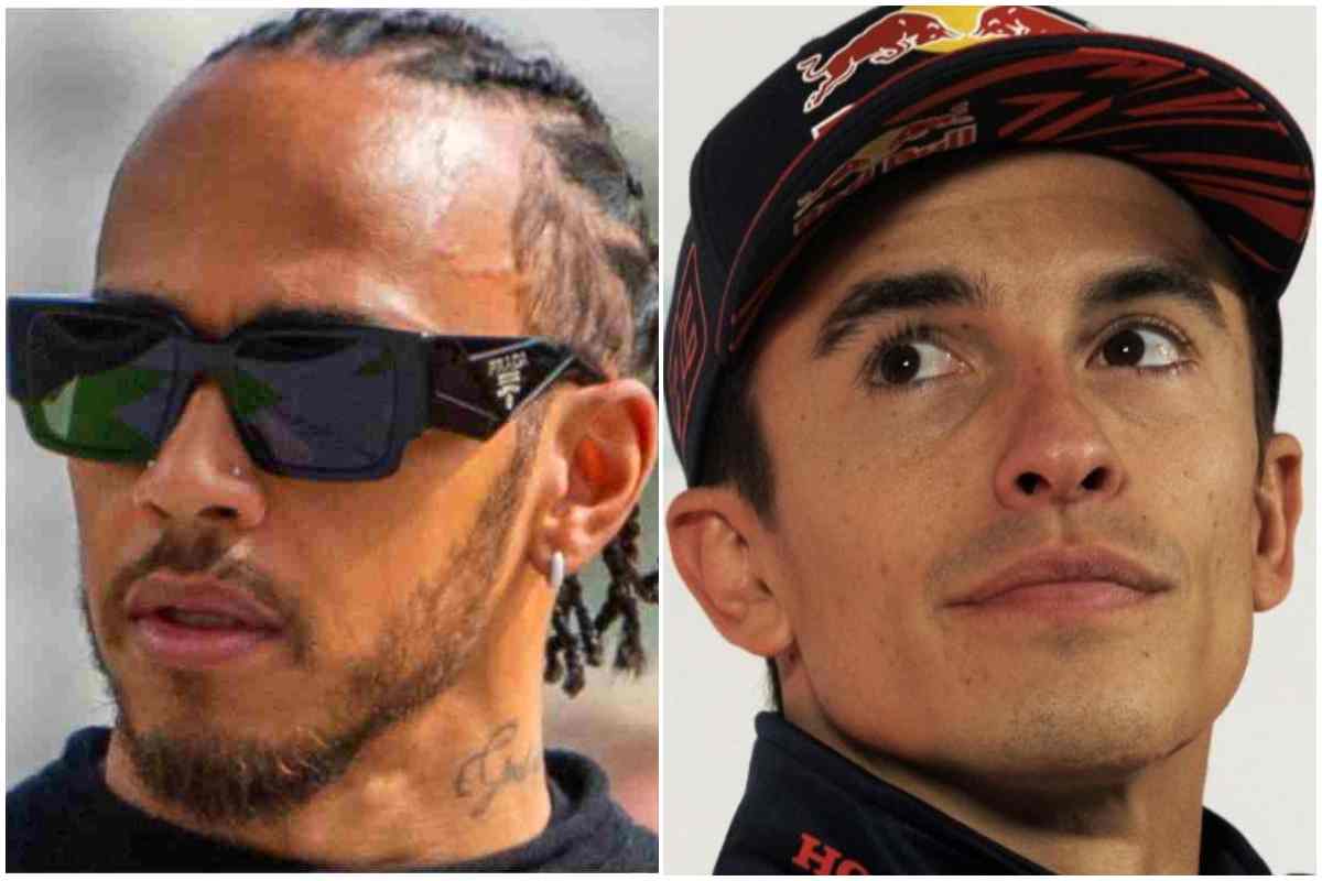 Hamilton e Marc Marquez, insieme per una sfida unica ferrari ducati