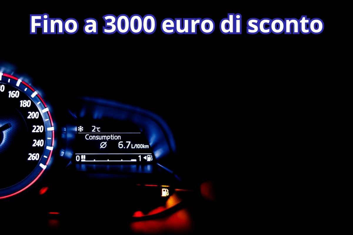 Sconti fino a 3mila euro: ecco su quali auto investire